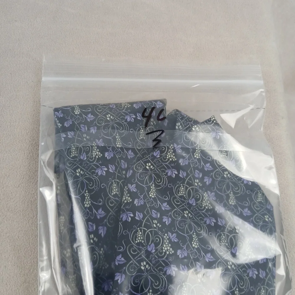 Yves‎ Saint Laurent YSL 3.75x58 Mens Tie Silk Geometric Floral Woven